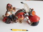 houten model hippie rokker op motor, Nieuw, Motoren, Ophalen of Verzenden