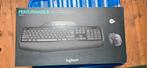 Nieuw logitech performance mk 710 toetsenbord met muis, Computers en Software, Toetsenborden, Ophalen, Zo goed als nieuw, Toetsenbord en muis-set