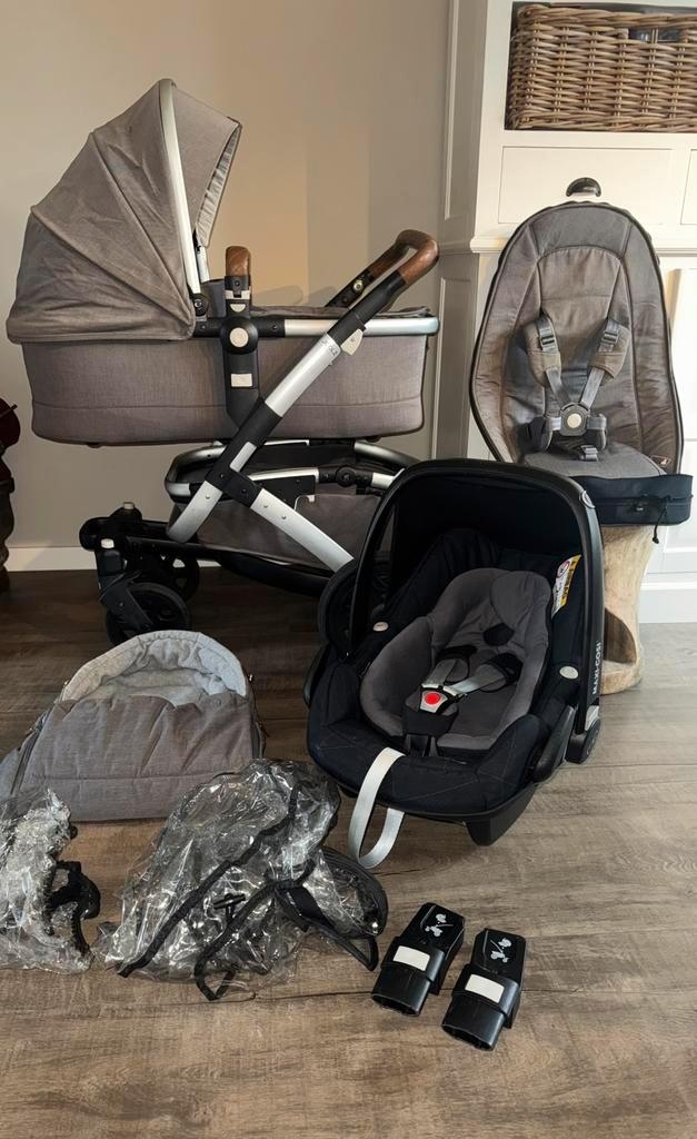 Joolz Geo² || Radiant Grey || Kinderwagen, Kinderen en Baby's, Kinderwagens en Combinaties, Zo goed als nieuw, Overige merken