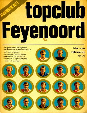 Topclub Feyenoord jaarboek no 1 -1969 beschikbaar voor biedingen