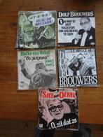 Dolf brouwers sjef van oekel 5 x single, Cd's en Dvd's, Vinyl Singles, Gebruikt, Ophalen of Verzenden