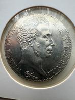 3 guldenstuk 1820 Willem I, 1 gulden, Koning Willem III, Zilver, Ophalen of Verzenden