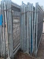 40 Bouwhekken incl betonnen voet, Ophalen, Gebruikt, Overige typen, Minder dan 2 meter