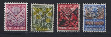 NEDERLAND 208 - 211 kinderzegels jaren 1927 t/m 1940 10% CW beschikbaar voor biedingen