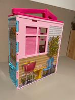 Inklapbaar Barbie Huis - Compact & Ideaal!, Kinderen en Baby's, Speelgoed | Poppenhuizen, Ophalen, Gebruikt, Poppenhuis