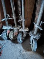 Layher steigerwielen, Doe-het-zelf en Verbouw, Steigers, Ophalen, Gebruikt, Overige typen, Minder dan 2 meter