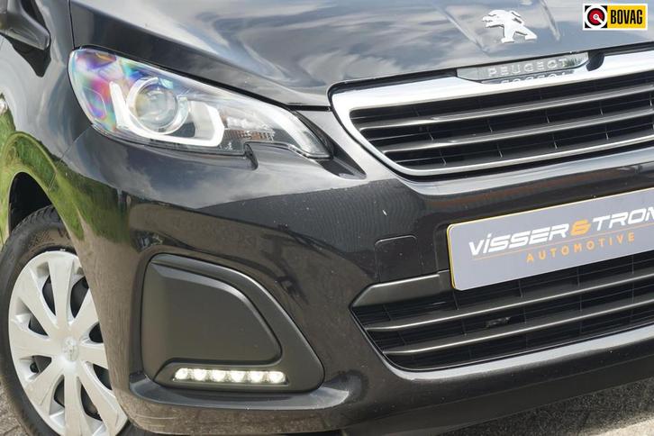 Peugeot 108 1.0 e-VTi Active - Noir Caldera - AC/Bleutooth/E, Auto's, Peugeot, Bedrijf, Te koop, ABS, Airbags, Airconditioning