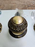 Diverse messing voordeurknop, Doe-het-zelf en Verbouw, Hang- en Sluitwerk, Koper of Messing, Onbekend, Ophalen of Verzenden, Onbekend