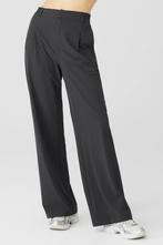 NIEUWSTAAT! Alo Yoga broek High-Waist Pursuit trouser grijs, Nieuw, Grijs, Lang, Maat 34 (XS) of kleiner