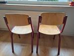 Leuk voor Sinterklaas! Vintage Schoolstoeltjes - Set van 2, Huis en Inrichting, Stoelen, Ophalen