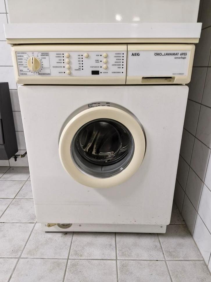 AEG wasmachine, Witgoed en Apparatuur, Wasmachines, Gebruikt, Voorlader, 85 tot 90 cm, 1200 tot 1600 toeren, Ophalen