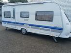 Hobby 540 UL 2007 met Airco, fietsendrager, mover en tent, Caravans en Kamperen, Caravans, Luifel, Rondzit, Hobby, Particulier