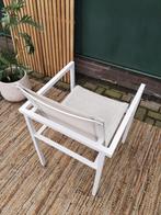 Set: 2 gave design stoelen Max&Luuk stapelbare tuinstoelen, Zo goed als nieuw, Stapelbaar, Ophalen, Aluminium