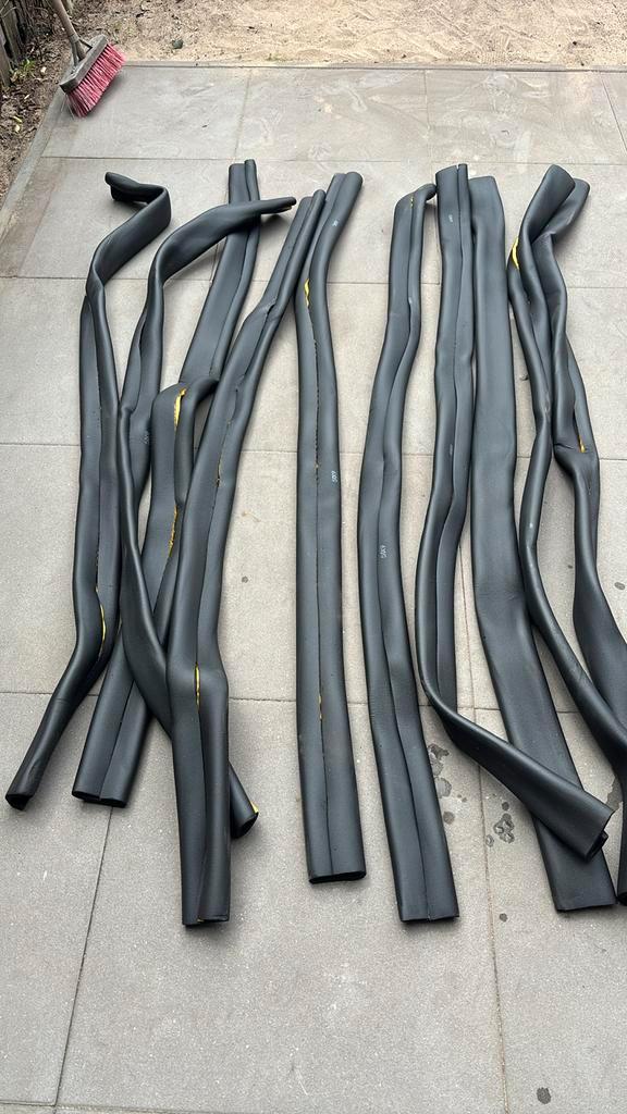 Buisisolatie / leidingisolatie 50 mm, Doe-het-zelf en Verbouw, Isolatie en Afdichting, Nieuw, Overige materialen, Minder dan 5 m²