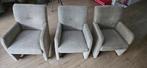 3 nette eetkamerstoelen €90,- zgan, Huis en Inrichting, Stoelen, Ophalen, Zo goed als nieuw, Stof, Drie