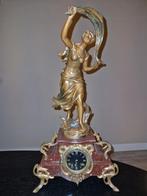 Antieke Franse pendule klok 'La Brise', Ophalen