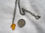 3.  Schitterende oude ketting+kruisje , zilver 835,   60 cm, Sieraden, Tassen en Uiterlijk, Antieke sieraden, Ophalen, Zilver