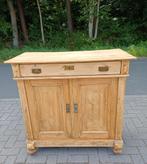 Oud grenen dressoir, commode, oud grenen, stoere commode, Ophalen