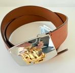RALPH LAUREN LOGO RIEM, BRUIN, 85 (NEW €150) ORIGINEEL💖💖💖, Kleding | Dames, Riemen en Ceinturen, 80 tot 90 cm, Echt leder, Heupriem