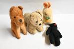 lot oude knuffels 1930-1950 onbekende maker beer hond konijn, Antiek en Kunst, Antiek | Speelgoed, Ophalen of Verzenden