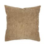 Corduroy Rib kussenhoes taupe | 45 x 45 cm, Nieuw, Vierkant, Verzenden, Overige kleuren