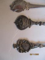 verzilverde lepeltjes 30 stuks schepen militair steden, Ophalen of Verzenden