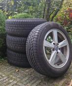 Continental winterbanden 205/55r16 met v40 velg, Auto-onderdelen, Banden en Velgen, Ophalen, Gebruikt, 16 inch, Banden en Velgen
