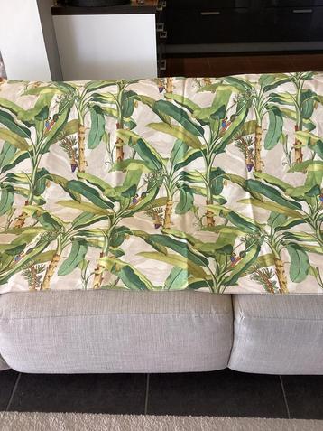 Coupon zware stof met jungle print.  beschikbaar voor biedingen