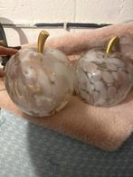 Decoratieve glazen appels, Ophalen of Verzenden