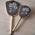 Vintage kaptafelset spiegel borstel, Ophalen, Huis en Inrichting