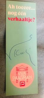 Bladwijzer Gesigneerd door Kader Abdolah. Boekenlegger, Ophalen of Verzenden, Nieuw, Tekst