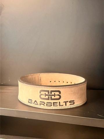 Barbelt beigé lever belt beschikbaar voor biedingen