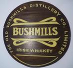 Handgeschilderd Irish pub bord / Bushmills whiskey / mancave, Verzenden, Nieuw, Reclamebord