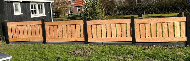 Schuttingpanelen/plaatsen van schuttingen, Tuin en Terras, Schuttingen, Nieuw, Hout, 1 tot 2 meter, 6 meter of meer, Ophalen