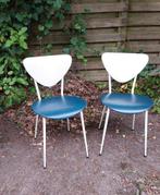 2 leuke vinted stoeltjes RAWI jaren 50, Ophalen, Huis en Inrichting
