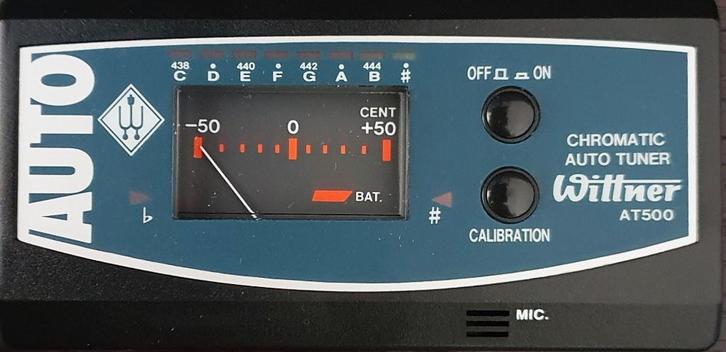 Tuner Auto Chromatic Wittner AT-500, Muziek en Instrumenten, Instrumenten | Toebehoren, Nieuw, Elektrische gitaar, Ophalen of Verzenden