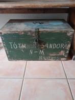 Oude houten kist, Minder dan 50 cm, Gebruikt, 50 tot 100 cm, Ophalen of Verzenden