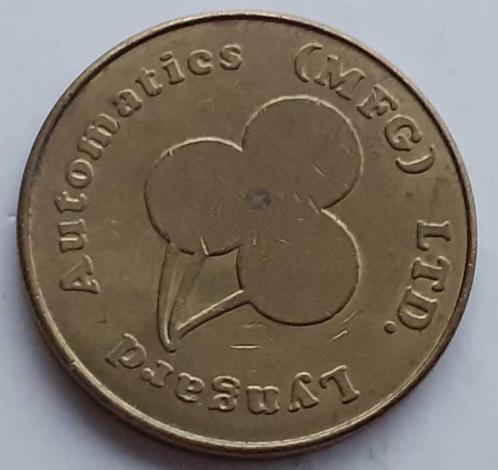 10 pence - Lyngard automaten, Postzegels en Munten, Penningen en Medailles, Overige materialen, Nederland, Verzenden