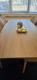 Kantoortafel met 6 Stoelen - I.Z.G.ST., Ophalen, Zo goed als nieuw