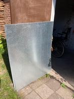Metalen platen, verzinkt staal. Kast achterwanden, Doe-het-zelf en Verbouw, Metalen, Ophalen, Zo goed als nieuw, Aluminium