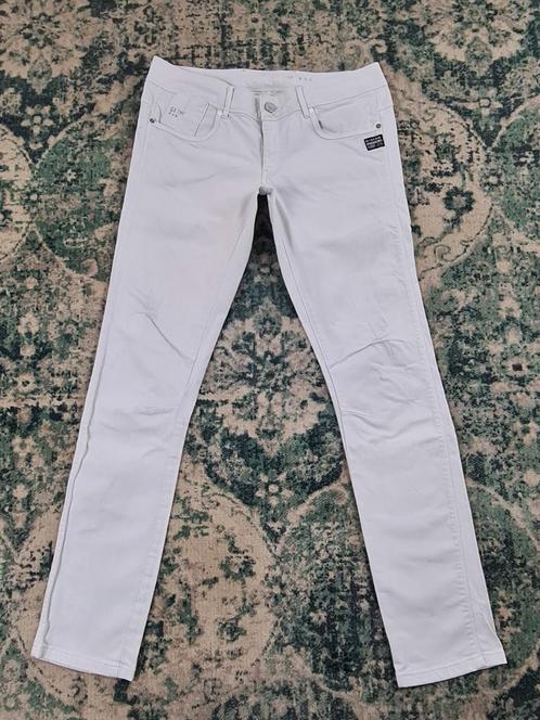 G-star raw fender skinny W32 L32 WMN Tulsi3232 Wit, Kleding | Dames, Spijkerbroeken en Jeans, Zo goed als nieuw, W30 - W32 (confectie 38/40)