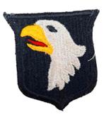 amerikaanse ww2 101 airborne patch zonder de airborne tab, Verzamelen, Militaria | Tweede Wereldoorlog, Embleem of Badge, Amerika