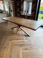 Grote Eettafel - 250 cm x100 cm, Ophalen, Gebruikt, 100 tot 150 cm, Eikenhout