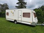 Nette royale caravan Knaus Sudwind 500, Rondzit, Frans bed, Particulier, 5 tot 6 meter