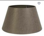 Brons kleurige drum lampenkap, Huis en Inrichting, Lampen | Lampenkappen, Ophalen of Verzenden, Zo goed als nieuw, Rond, 25 tot 50 cm