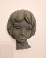 Wandmasker Achatit zeldzaam jaren 60, Antiek en Kunst, Ophalen of Verzenden