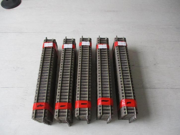 Fleischmann Profi Rechte Rail no 6101 50x, Hobby en Vrije tijd, Modeltreinen | H0, Zo goed als nieuw, Rails, Gelijkstroom, Fleischmann