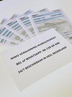TE KOOP! Eurovergunning voor uw transportbedrijf! (NIWO)
