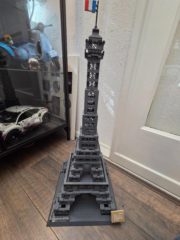 WanGe Architecture - Eiffel Tower Paris - 976 Onderdelen, Kinderen en Baby's, Speelgoed | Duplo en Lego, Zo goed als nieuw, Complete set