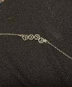 Stainless steel armband met hondenpootjes, Ophalen of Verzenden, Nieuw, Zilver, Staal